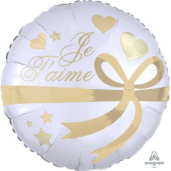 Ballon Mylar 18Po - Je T'Aime Party Shop