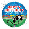 Betallic - Ballon Mylar 18Po - Jeux Videos Level Up - Party Shop