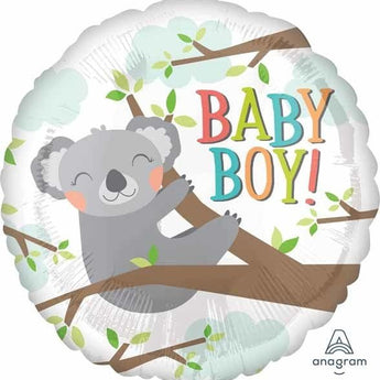 Ballon Mylar 18Po - Koala Baby Boy Party Shop