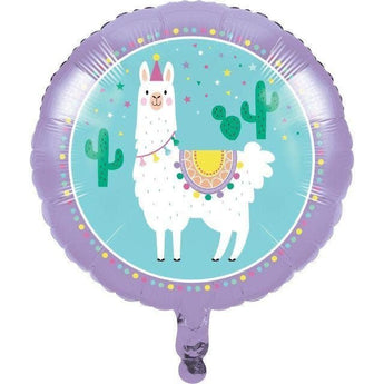 Ballon Mylar 18Po - Lama En Fête Party Shop