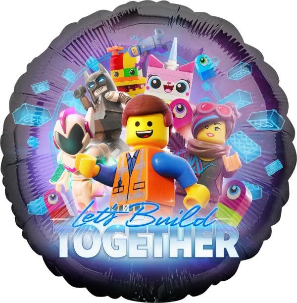 Ballon Mylar 18Po - Lego Movie 2 Party Shop