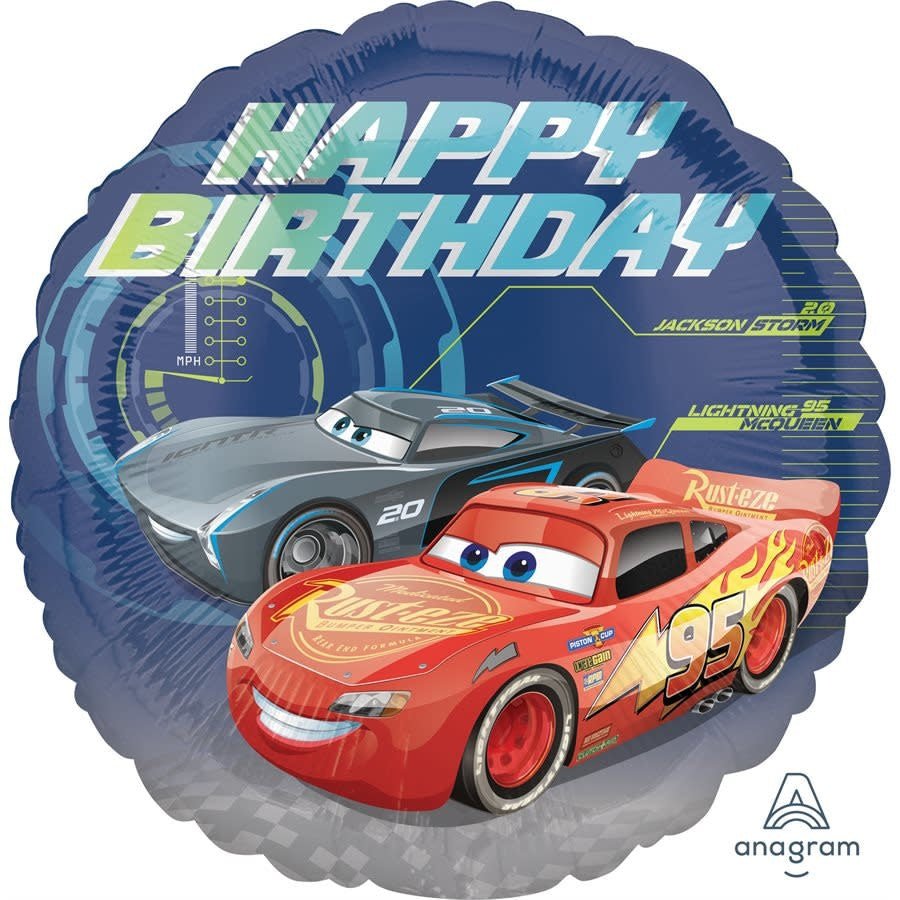 Ballon Mylar 18Po - Les Bagnoles (Cars) Party Shop