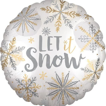 Ballon Mylar 18Po - Let It Snow Party Shop