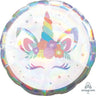 Anagram - Ballon Mylar 18Po - Licorne Iridescent - Party Shop