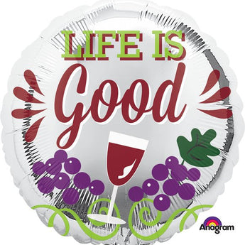 Ballon Mylar 18Po - Life Is Good Party Shop