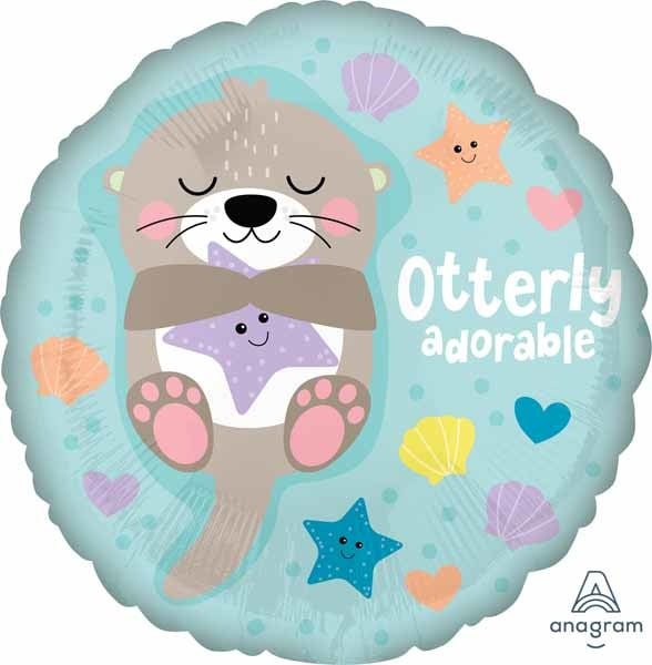 Ballon Mylar 18Po - Loutre (Otterly Adorable) Party Shop