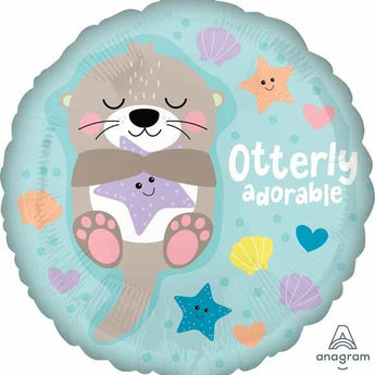 Ballon Mylar 18Po - Loutre (Otterly Adorable) Party Shop