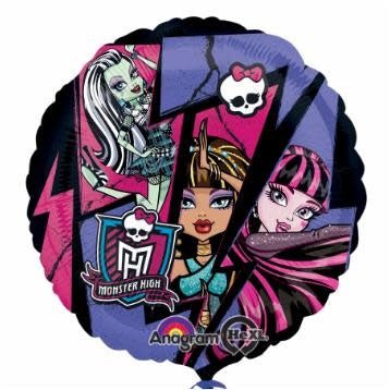 Ballon Mylar 18Po - Monster High Party Shop