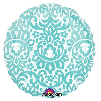 Ballon Mylar 18Po - Motifs Bleu Party Shop