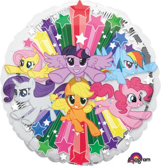 Ballon Mylar 18Po - My Little Pony Party Shop