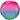 Qualatex - Ballon Mylar 18Po - Ombré Vert Rose - Party Shop