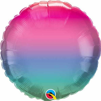 Ballon Mylar 18Po - Ombré Vert Rose Party Shop