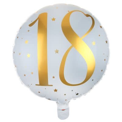 Ballon Mylar 18Po Or - 18 Ans Party Shop