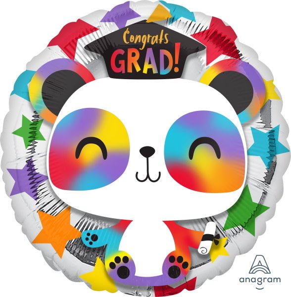 Ballon Mylar 18Po - Panda Graduation Party Shop