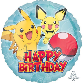 Ballon Mylar 18Po - Pokémon Party Shop