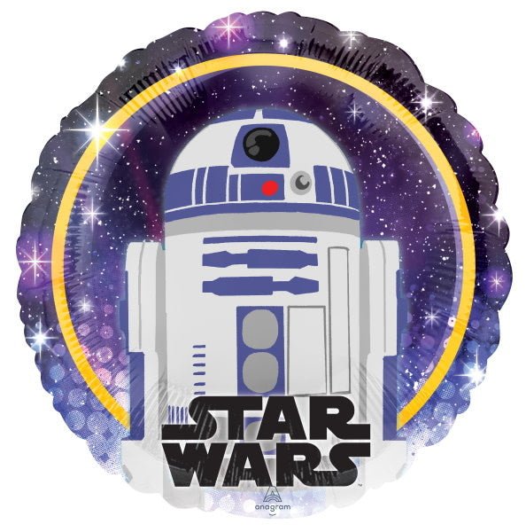 Ballon Mylar 18Po - R2D2 (Star Wars) Party Shop