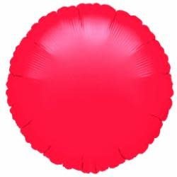 Ballon Mylar 18Po - Rond - Rouge Party Shop