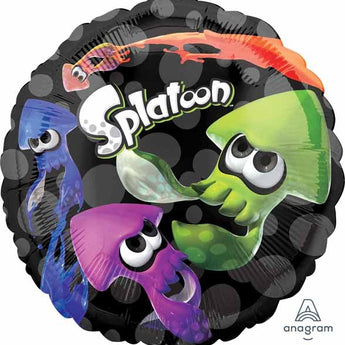 Ballon Mylar 18Po - Splatoon Party Shop