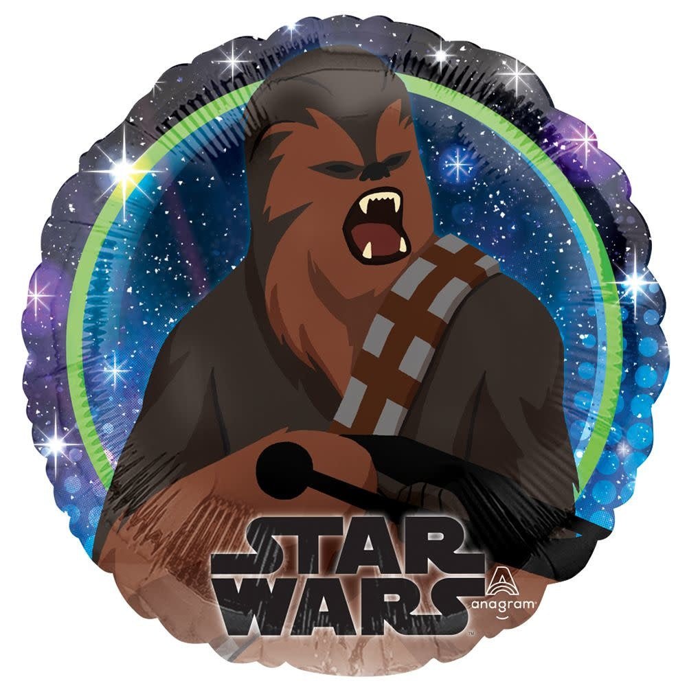 Ballon Mylar 18Po - Star Wars - Chewbacca Party Shop