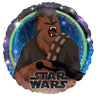 Qualatex - Ballon Mylar 18Po - Star Wars - Chewbacca - Party Shop