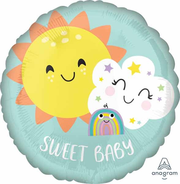 Ballon Mylar 18Po - Sweet Baby Party Shop