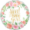 Anagram - Ballon Mylar 18Po - Sweet Baby Girl - Party Shop