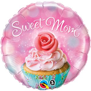 Ballon Mylar 18Po - Sweet Mom Party Shop