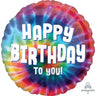 Anagram - Ballon Mylar 18Po - Tie Dye - Party Shop