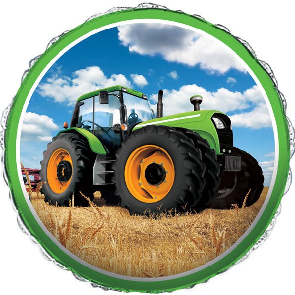 Ballon Mylar 18Po - Tracteur Vert Party Shop