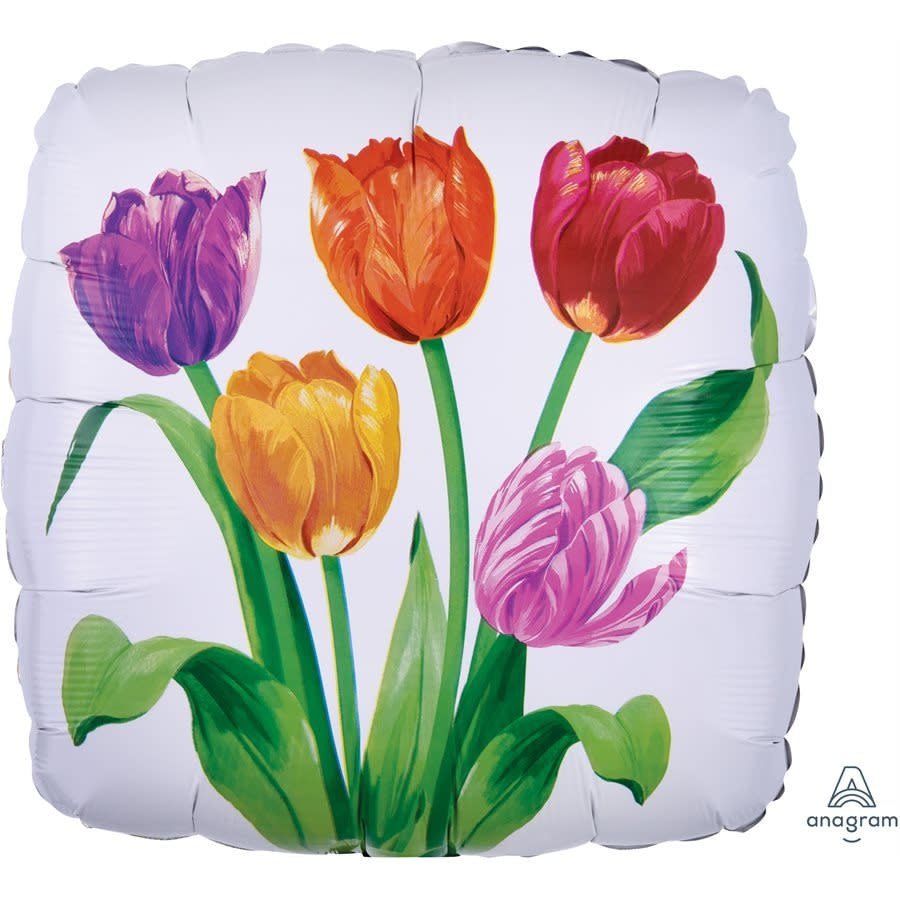 Ballon Mylar 18Po - Tulipes Party Shop