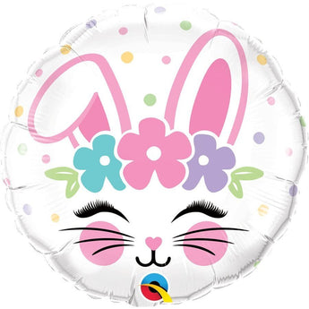 Ballon Mylar 18Po - Visage De Lapin Party Shop