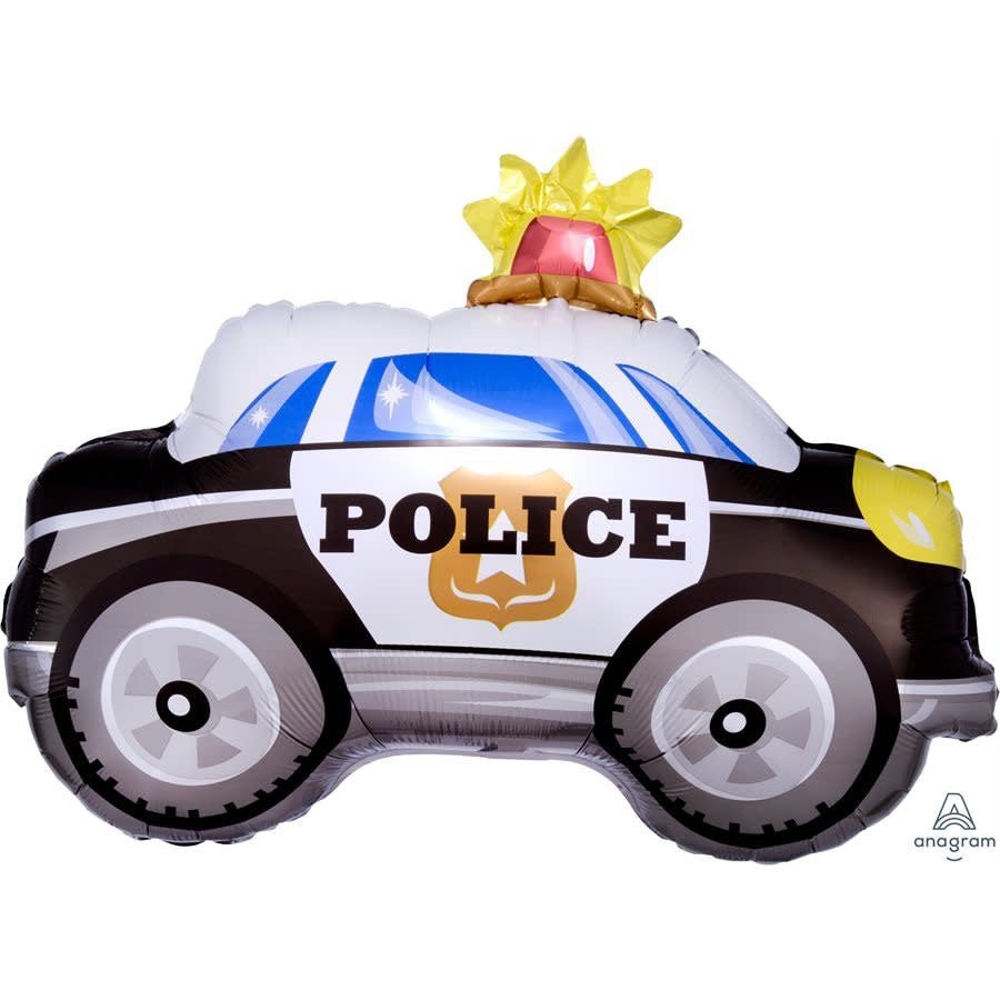 Ballon Mylar 18Po - Voiture De Police Party Shop