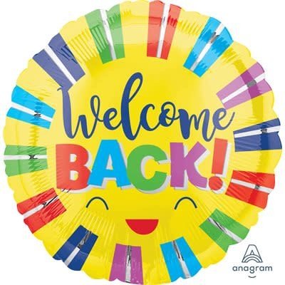 Ballon Mylar 18Po - Welcome Back Party Shop