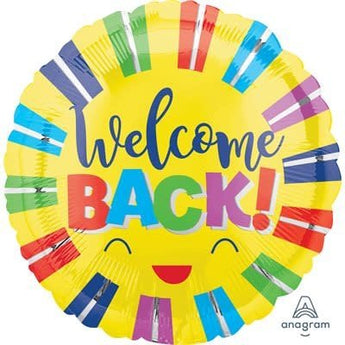 Ballon Mylar 18Po - Welcome Back Party Shop