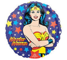 Ballon Mylar 18Po - Wonder Woman Party Shop