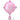 Ballon Mylar 24Po - Hochet Rose (Hello Baby) Party Shop