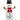 Ballon Mylar Airloonz - Bonhomme De Neige Party Shop