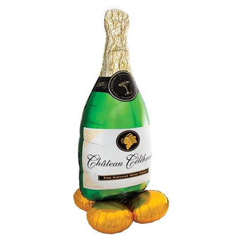 Ballon Mylar Airloonz - Bouteille De Champagne Party Shop