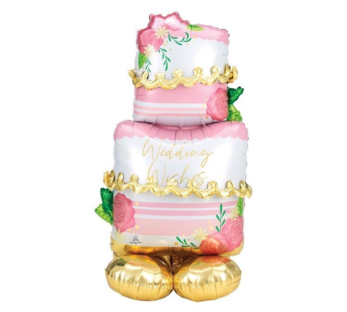 Ballon Mylar Airloonz - Gâteau De Mariage Party Shop