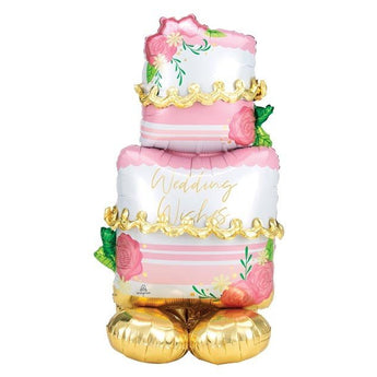 Ballon Mylar Airloonz - Gâteau De Mariage Party Shop