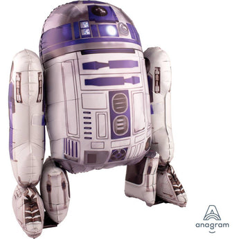 Ballon Mylar Airwalker - Star Wars - R2 - D2 Party Shop