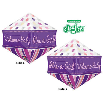 Ballon Mylar Anglez - It'S A Girl Party Shop