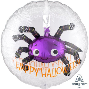 Ballon Mylar Bubble Insiders - Halloween (Araignée) - Party Shop