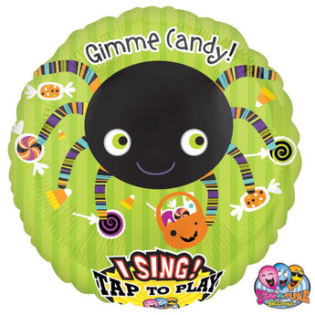 Ballon Mylar Chantant - Halloween "Gimme Candy" Party Shop