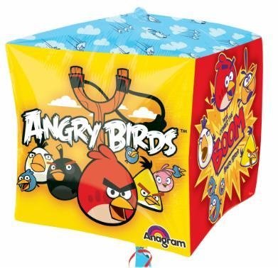 Ballon Mylar Cubez Angry Birds Party Shop