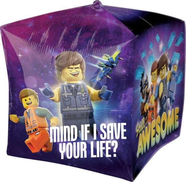 Ballon Mylar Cubez - Lego Movie 2 Party Shop