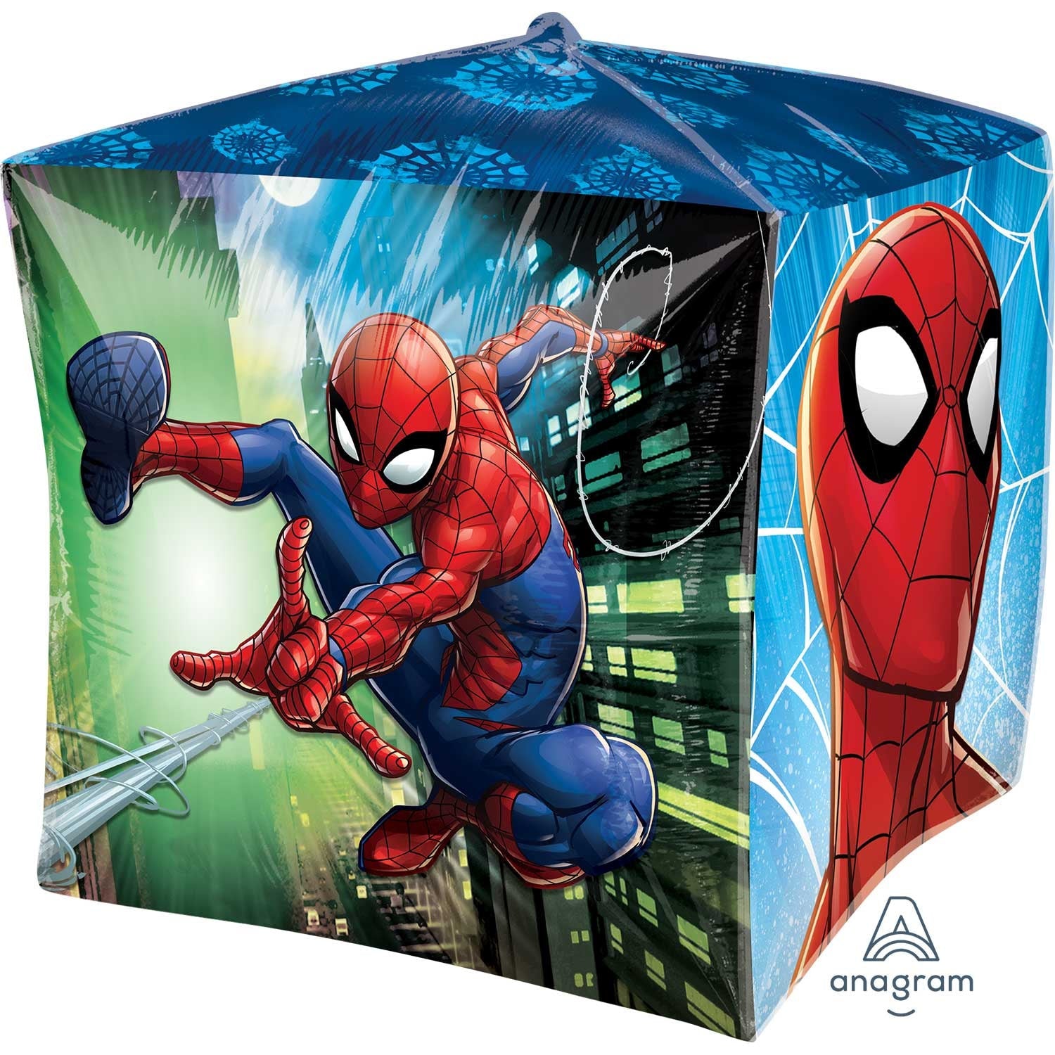 Ballon Mylar Cubez - Spider - Man Party Shop