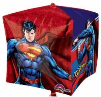 Ballon Mylar Cubez Superman Party Shop