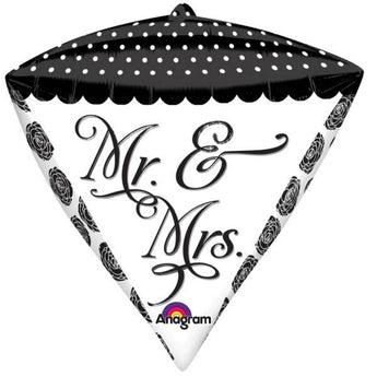 Ballon Mylar Diamondz - Mr Et Mrs Party Shop