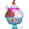 Anagram - Ballon Mylar Jr Shape - Sunday Crème Glacée - Party Shop